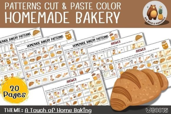 Cut and Paste Learning Games Printable That Build Skills Naturally