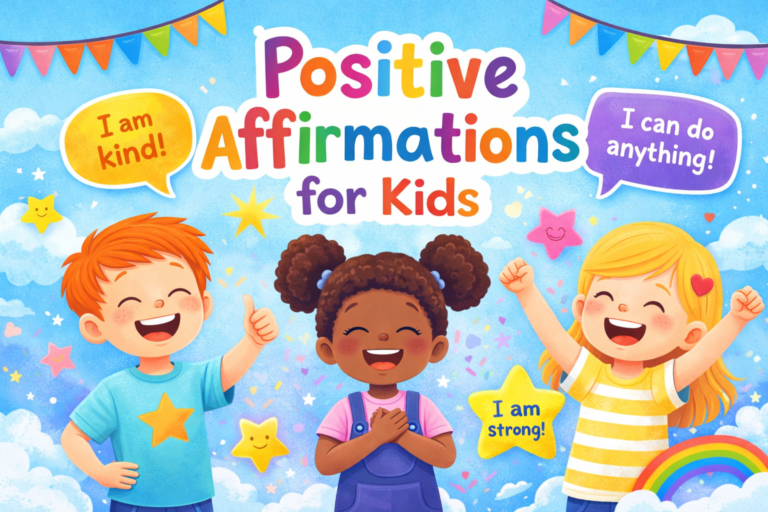 Positive Affirmations for Kids: Simple Words That Support Calm Mornings