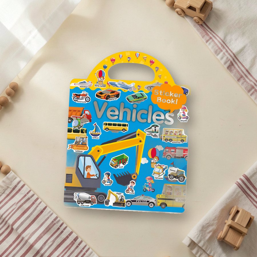 Reusable sticker book